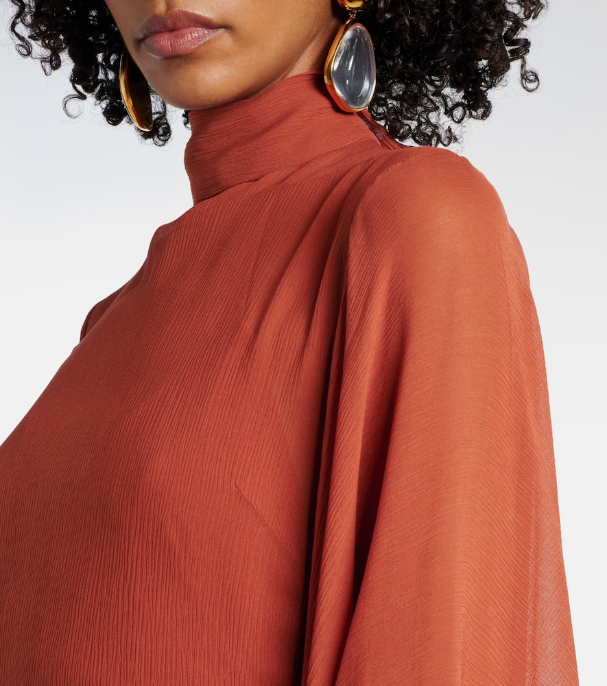 Lanzarote silk chiffon kaftan