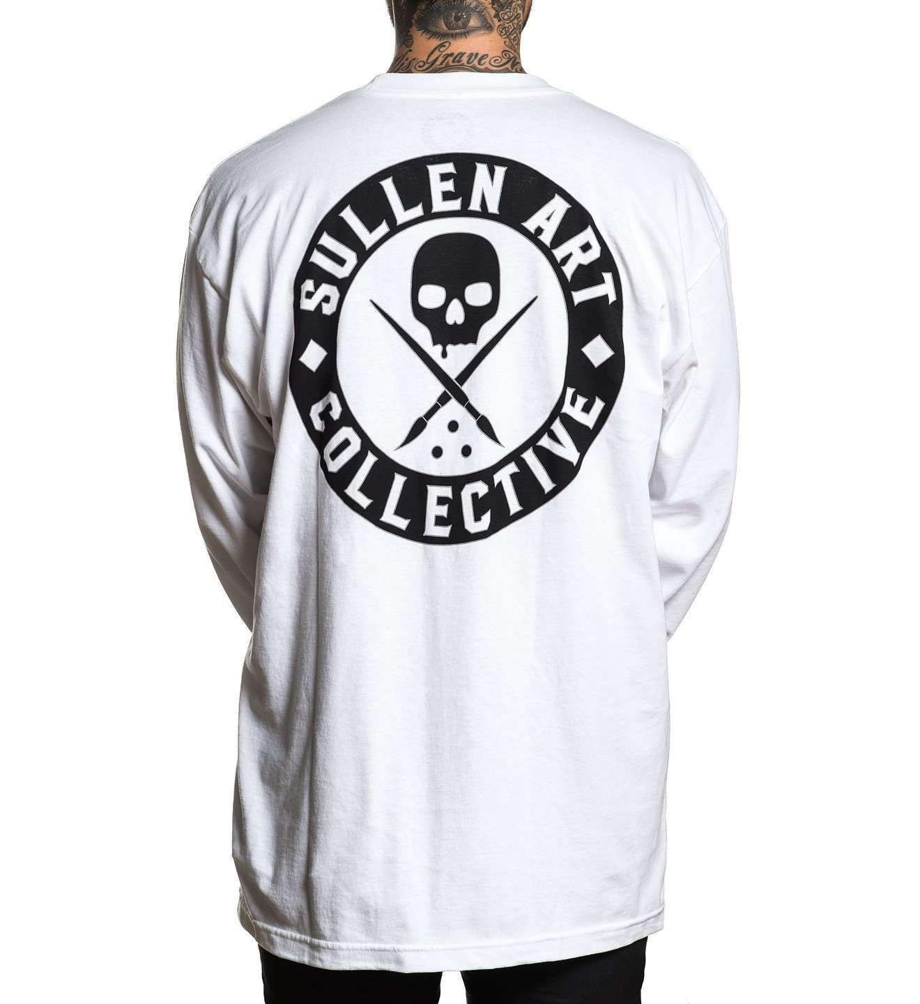 Badge of Honor Long Sleeve White, WHITE