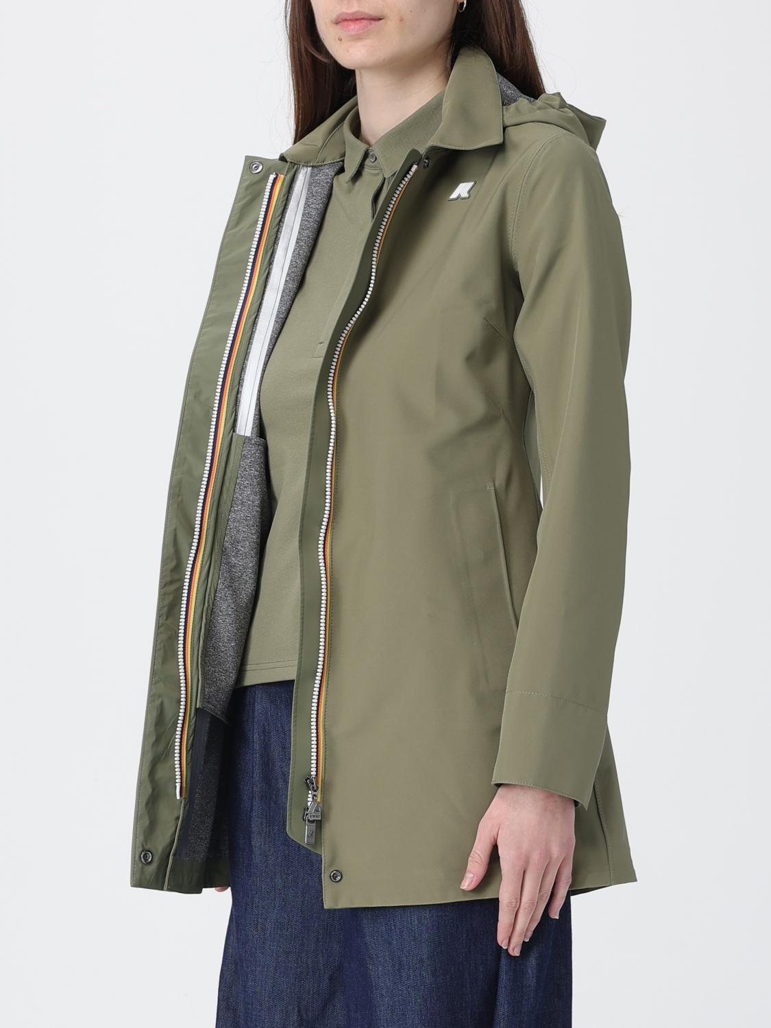 Jacket K-WAY Woman color Navy