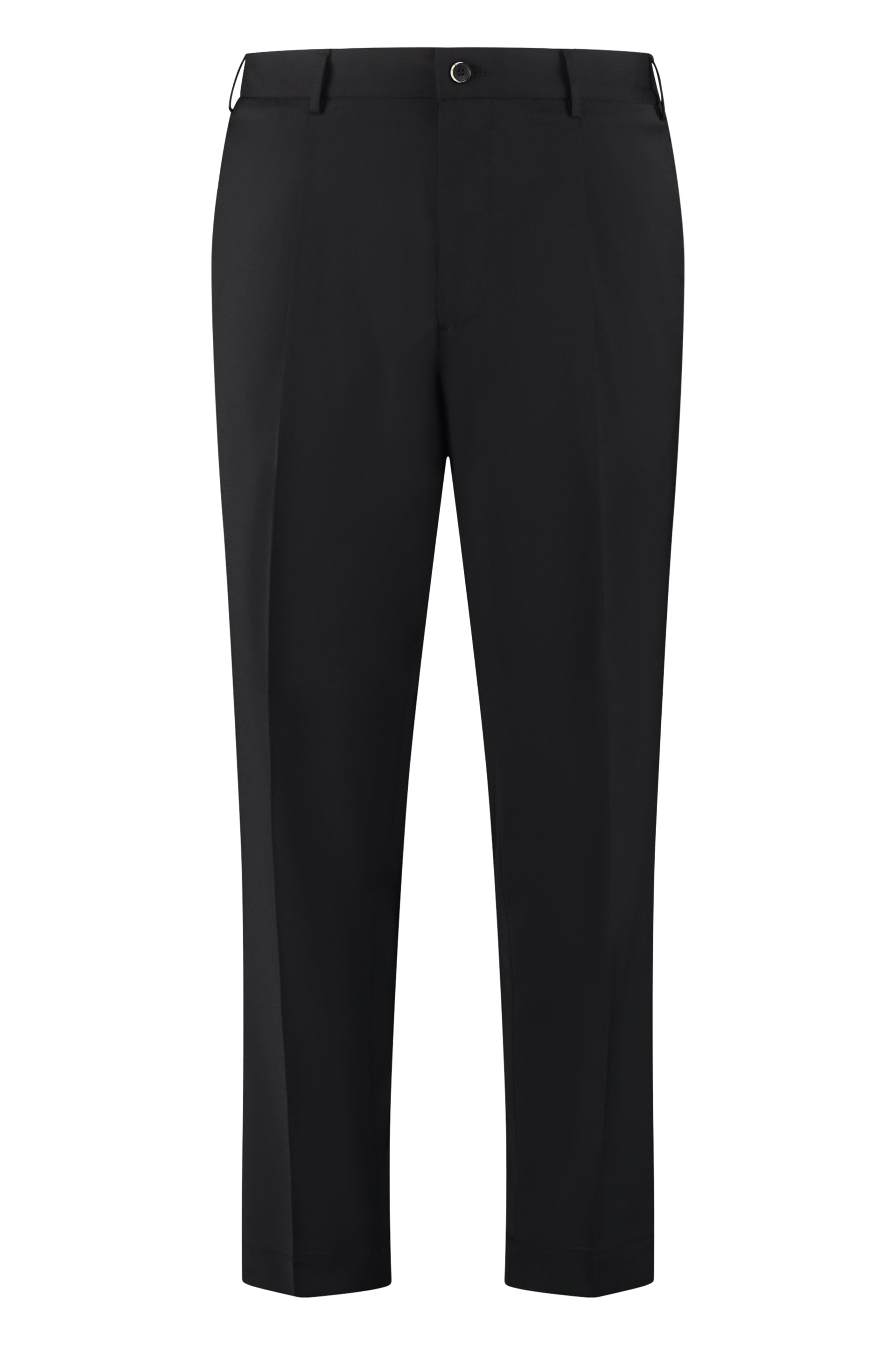 The (alphabet) Wool-Blend Tailored Trousers with Stretch