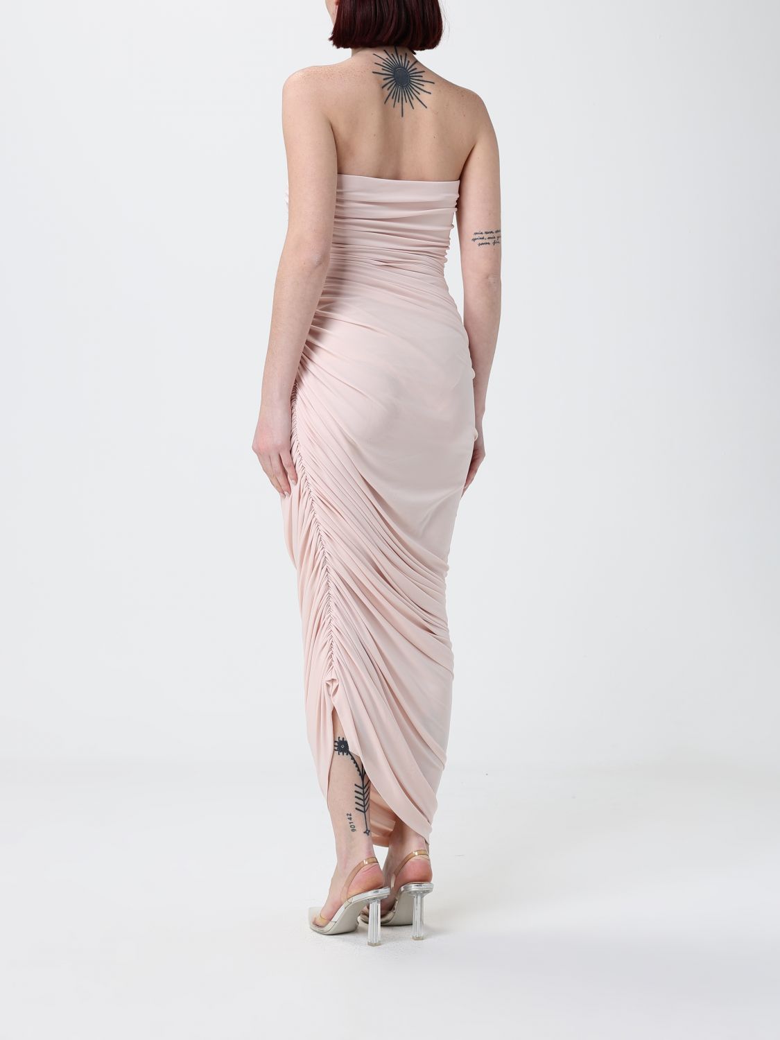 Norma Kamali Diana midi dress - Neutrals