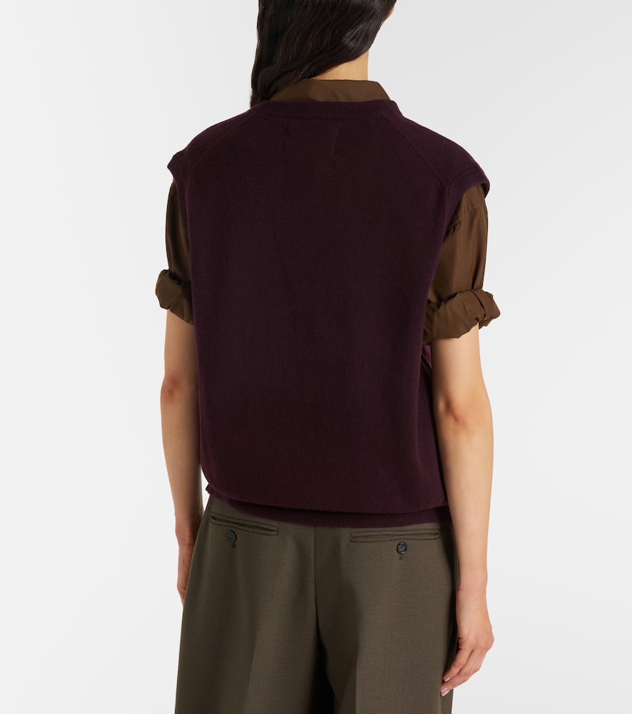 N°243 Spencer cashmere-blend sweater vest