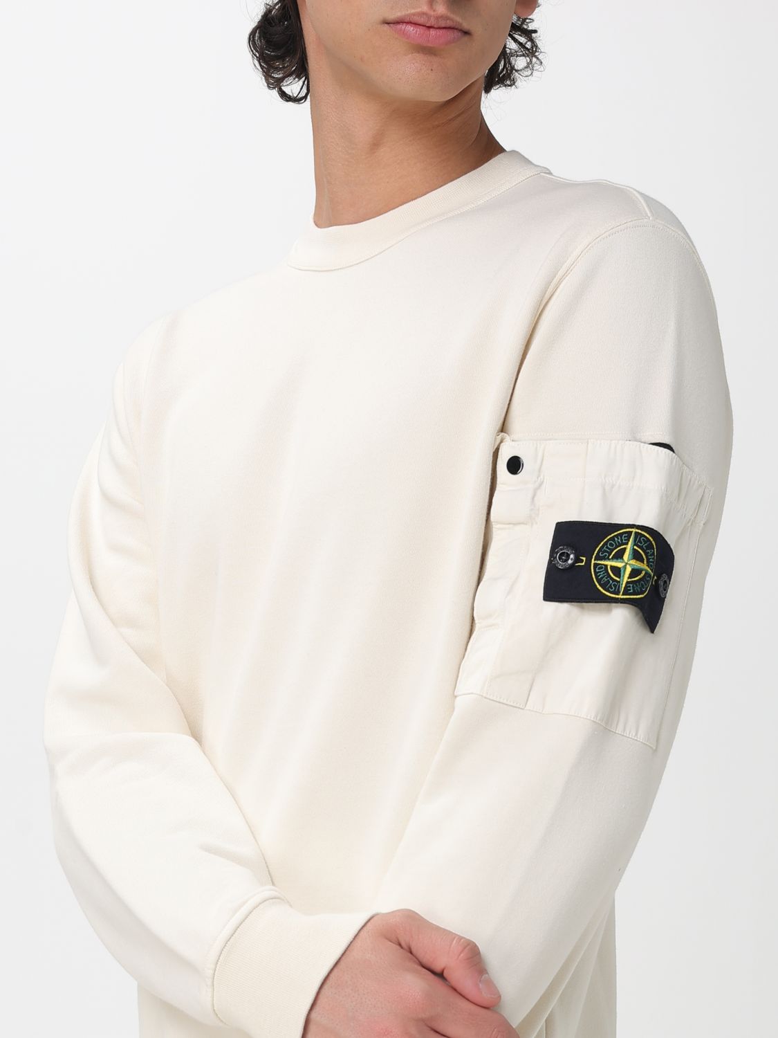 Sweatshirt Men color Blue