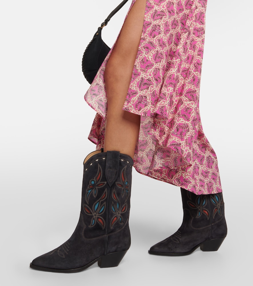 Duerto suede cowboy boots