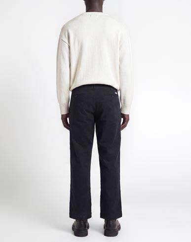 Man Pants Navy Size 28 Cotton, Elastane