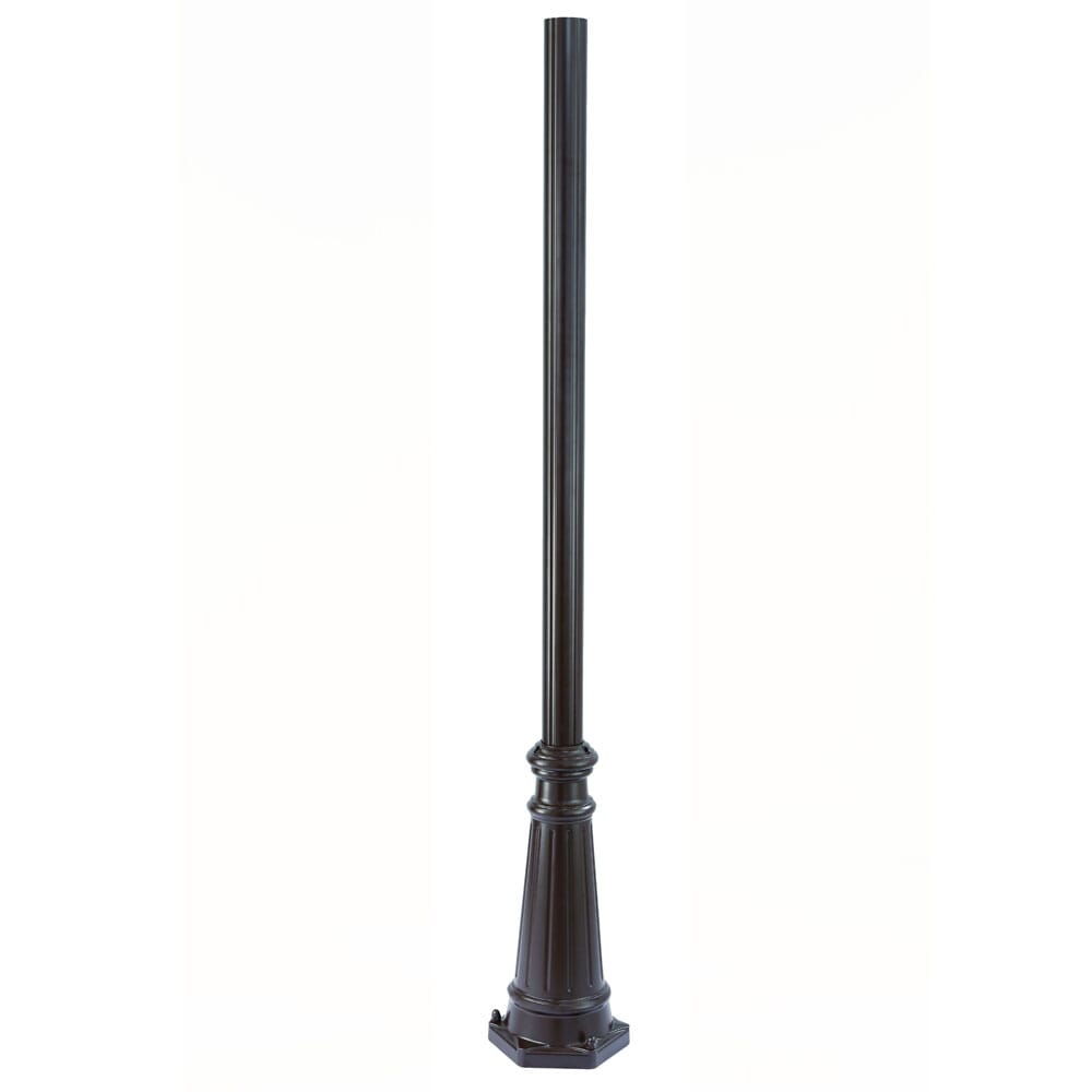 Architectural Bronze Surface Mount Post from the Surface Mounted Posts Collection