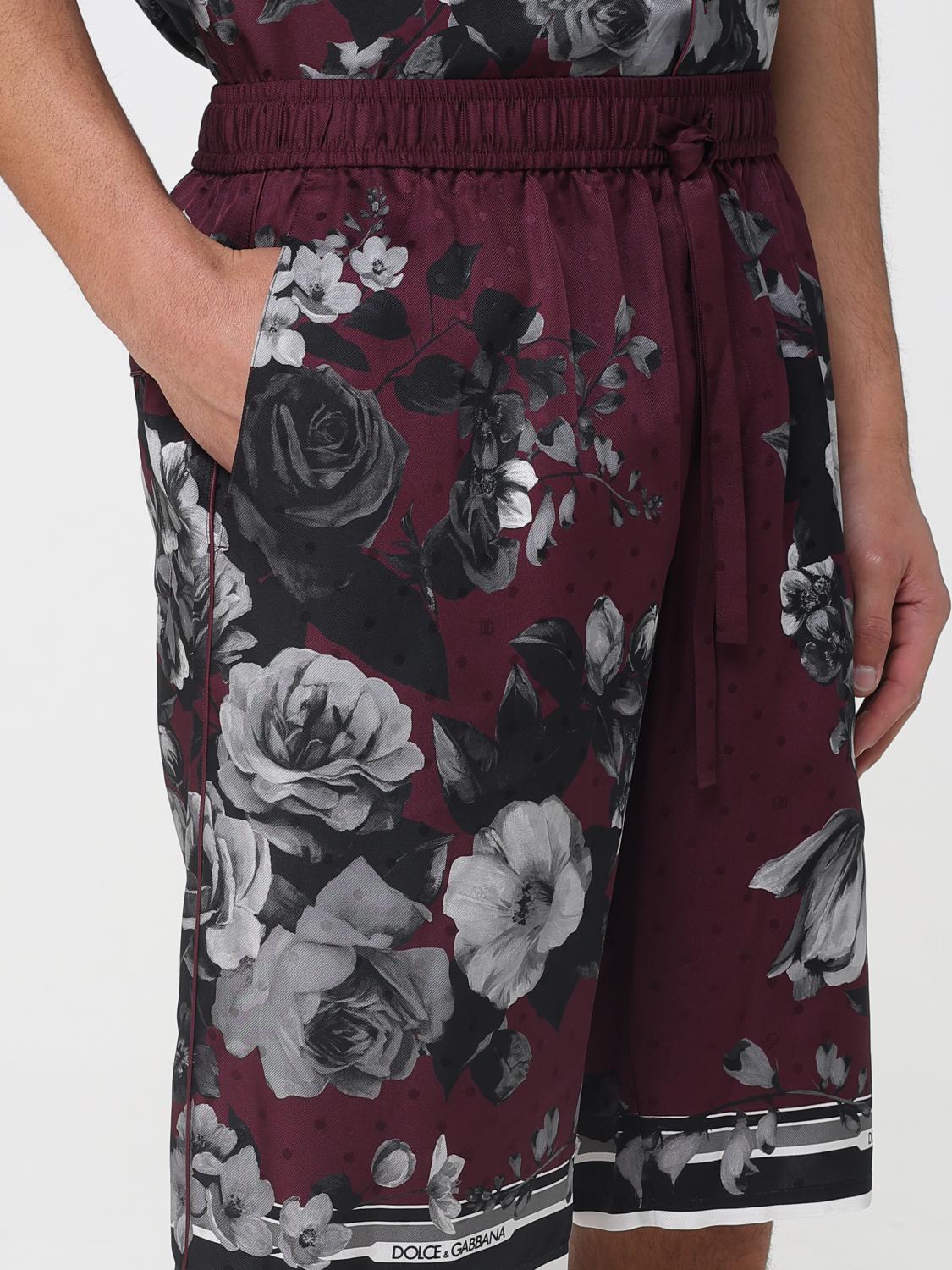 Shorts Men color Burgundy