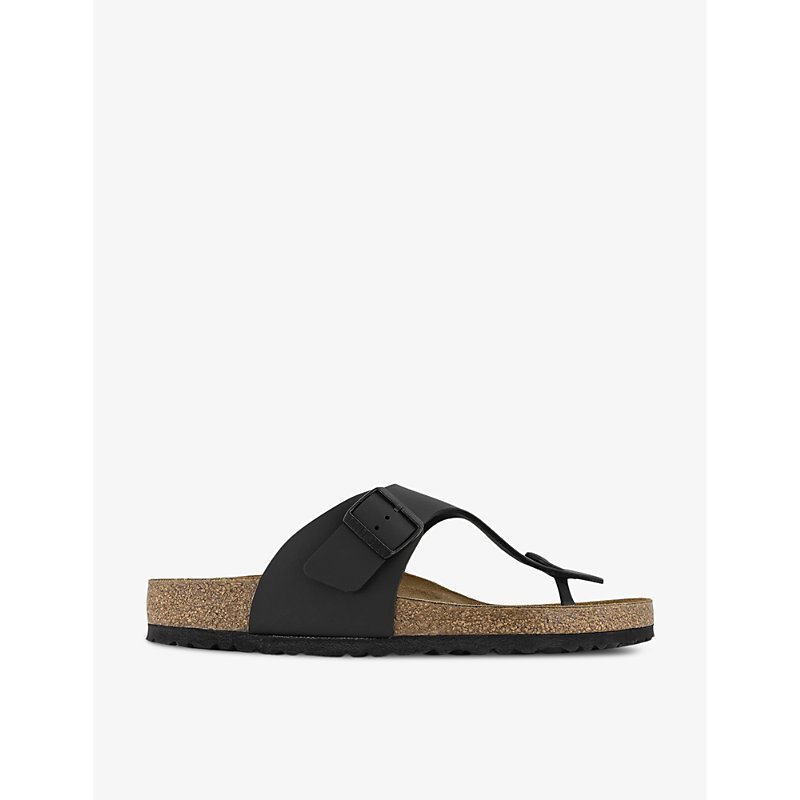 Mens BF Black Ramses Thong Woven Sandals