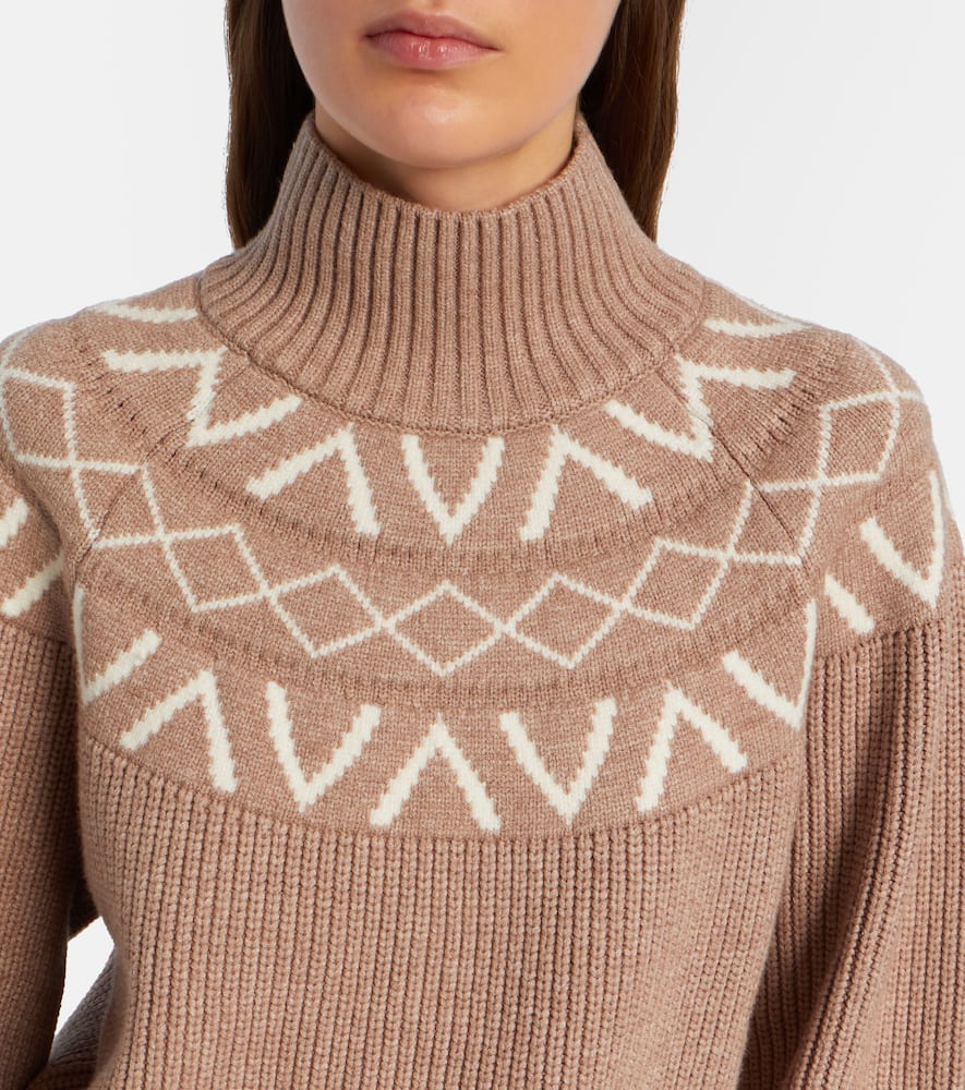 Marcie ribbed-knit turtleneck sweater