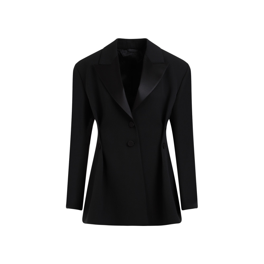 Black Single-breasted Jacket