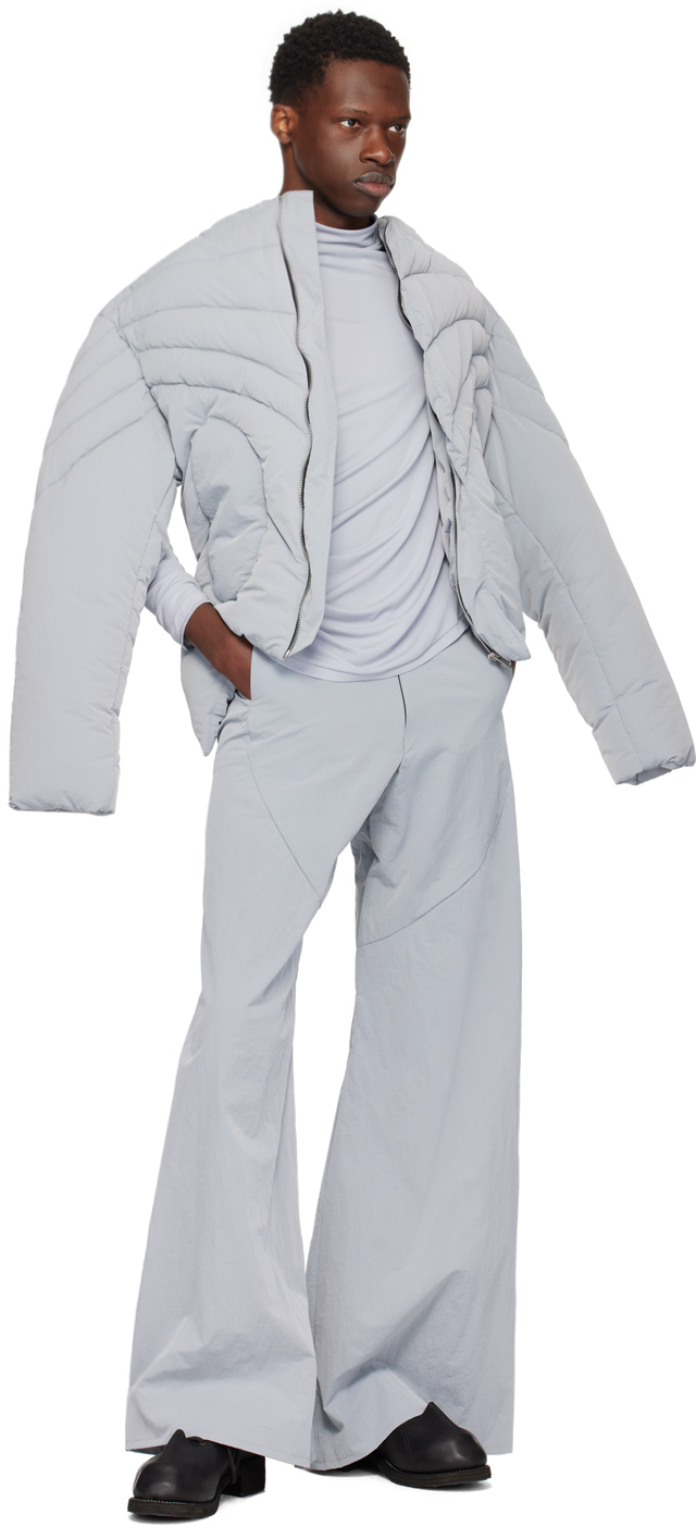 Nuba SSENSE Exclusive Gray Puffer Jacket
