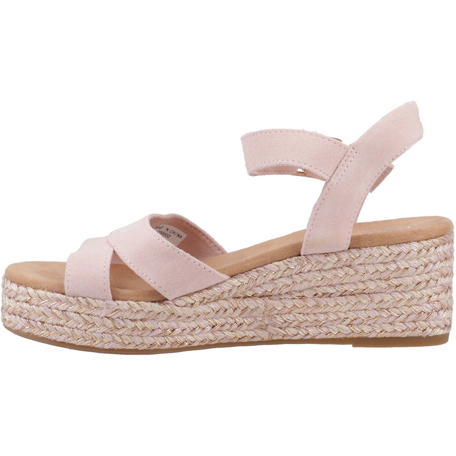 Toms Audrey Leather Women's Pale Rose Sanda