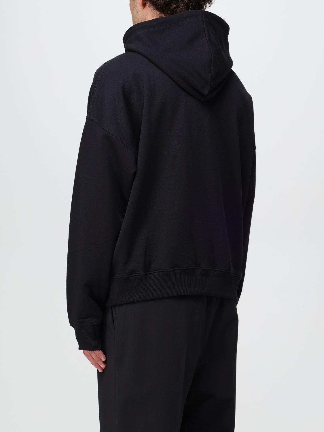 Sweatshirt Men color Black