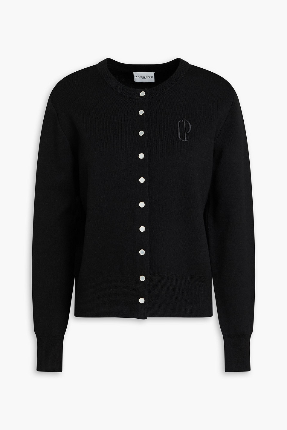 Knitted cardigan - Black - S