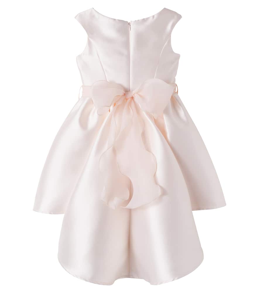Belted floral dress