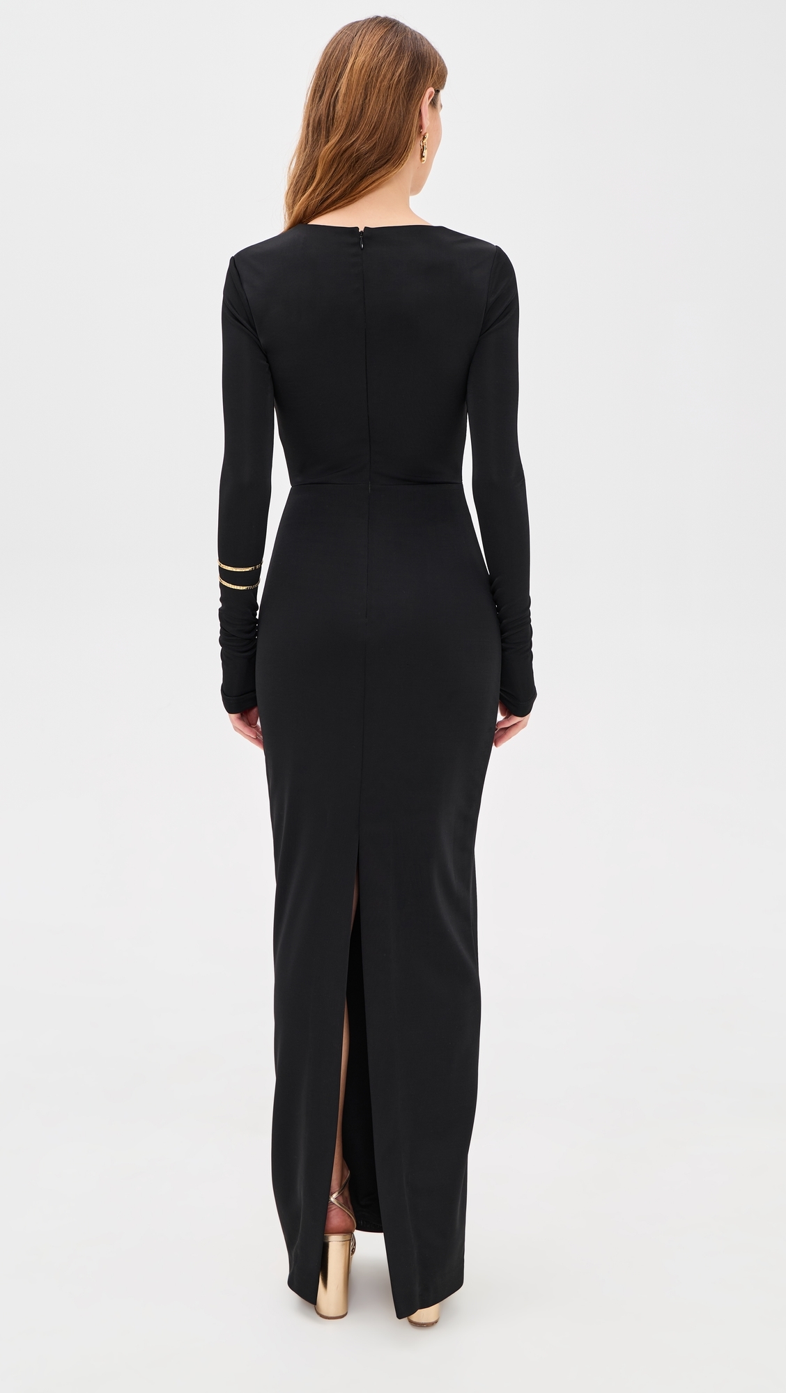 Nala Long Sleeve Maxi Dress Black