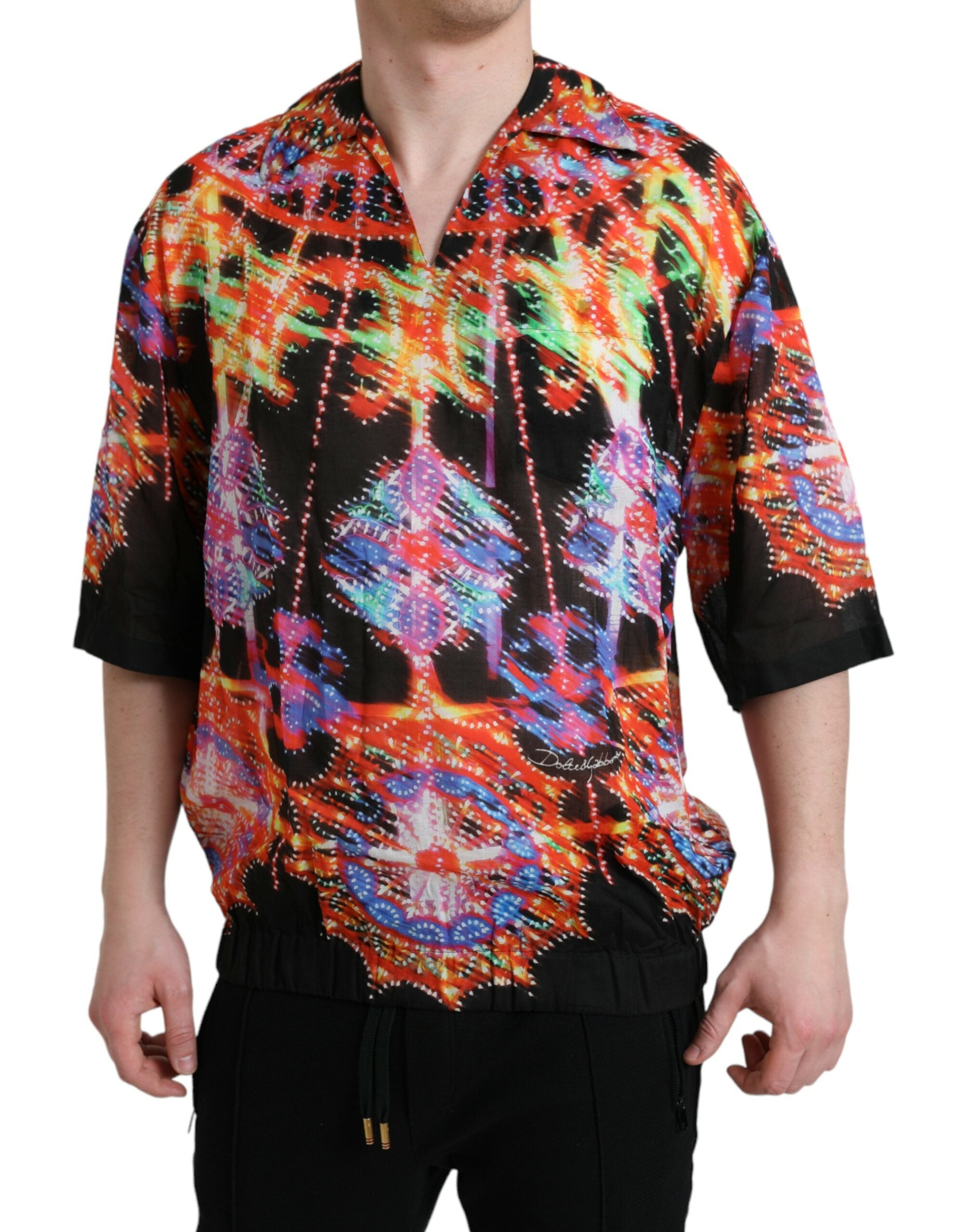 Luminarie Print T-Shirt — Multicolor