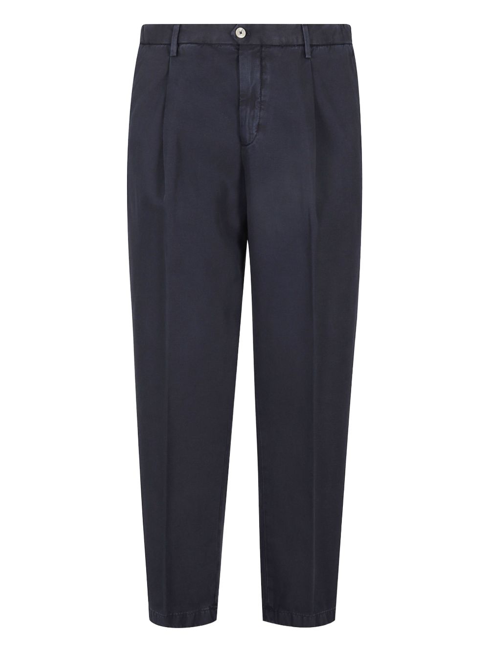 Courmayeur pleated tapered trousers - Blue