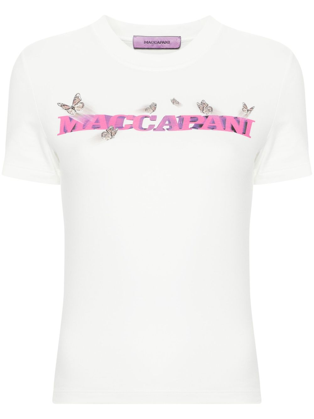 Logo-print cotton T-shirt - White