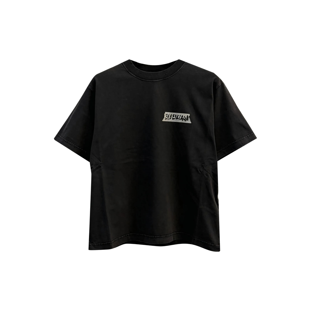 Balenciaga - regular fit t shirt crew neck