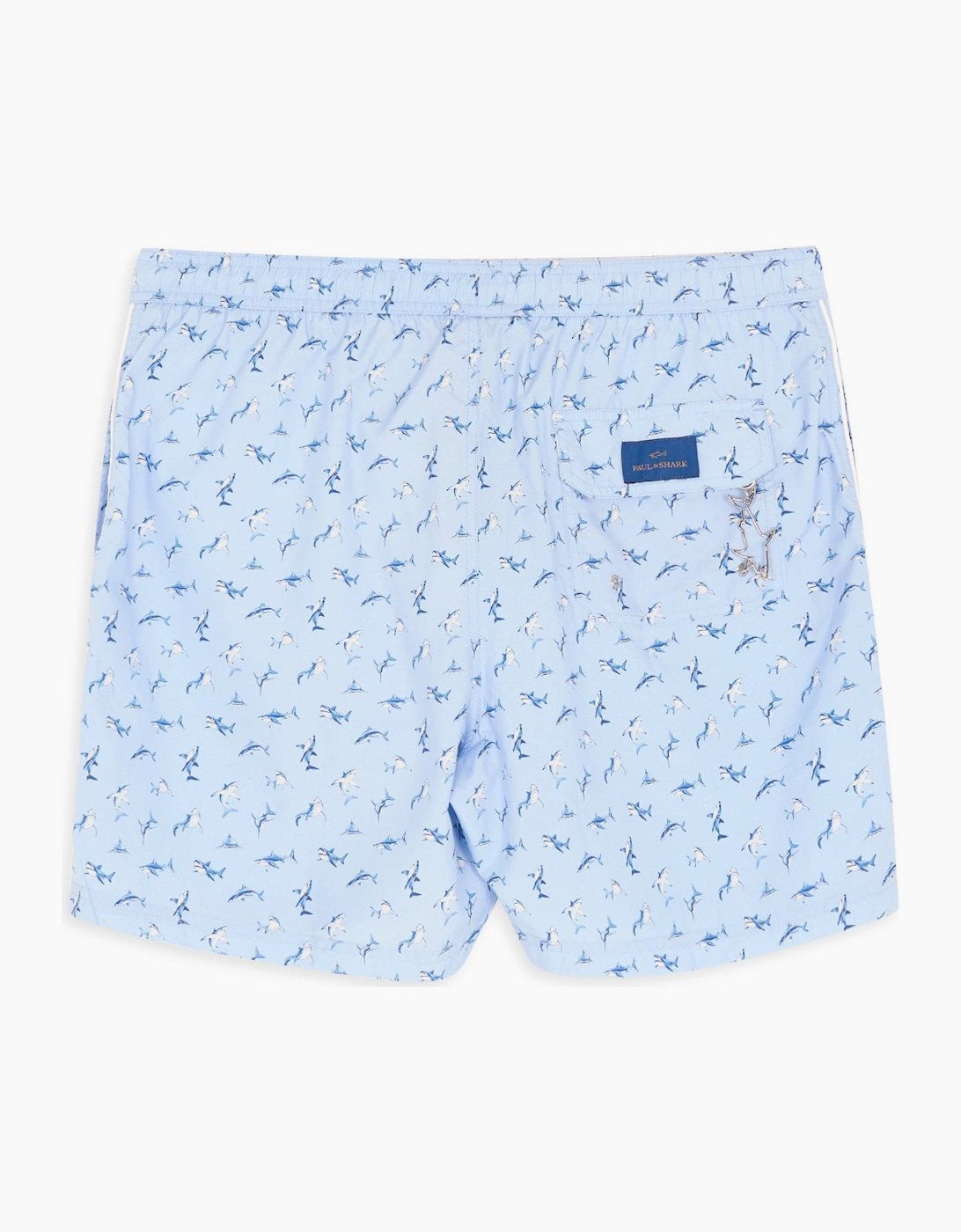 Men's Portofino All-Over Shark Swimshorts Blue