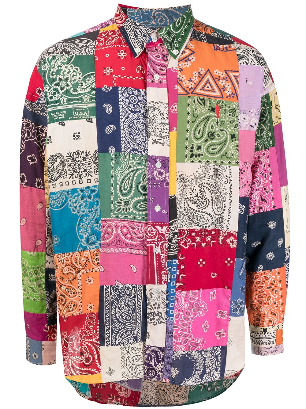 Paisley-print shirt - Multicolour