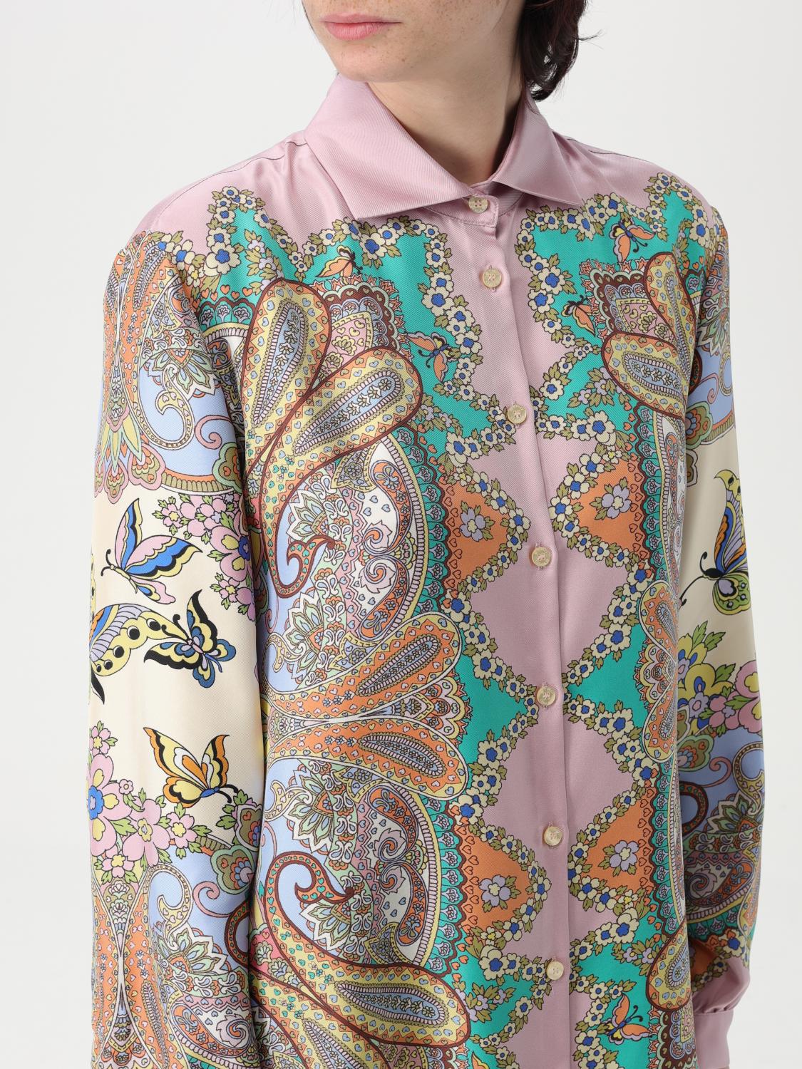 Paisley-print shirt - Pink