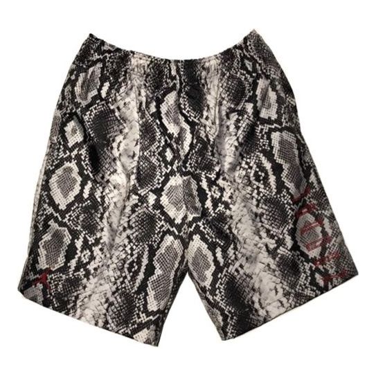 Air 11 Snakeskin Snake Skin Shorts For Men White