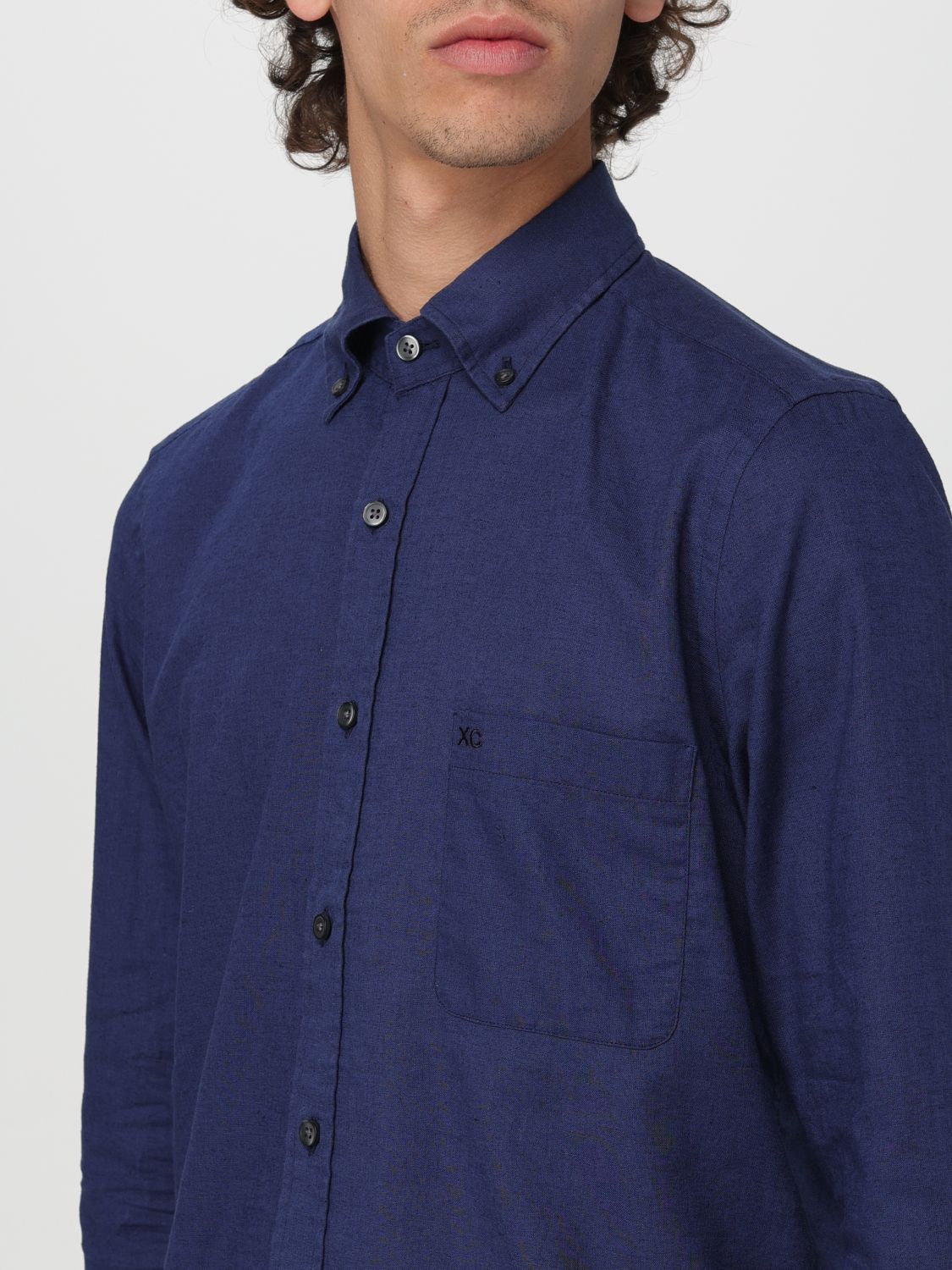 Shirt Men color Blue