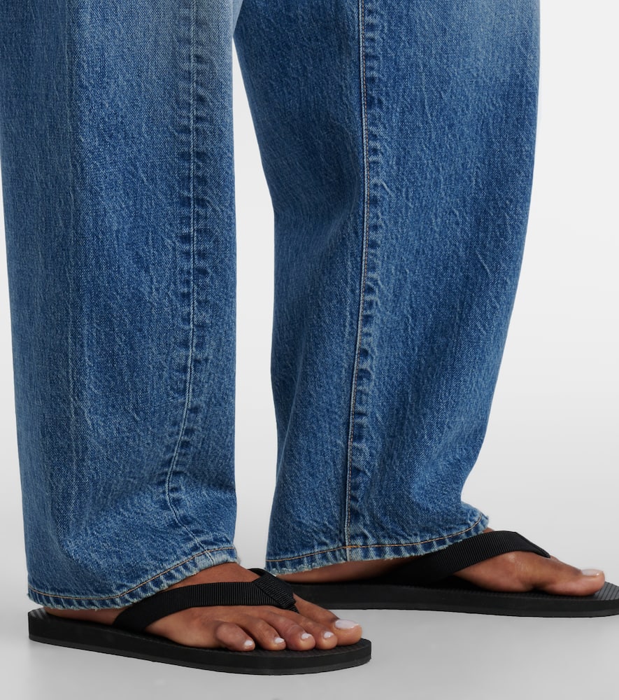 Jackson low-rise wide-leg jeans