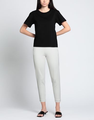 Le Tricot Perugia Woman Pants Light grey Size M Viscose, Polyamide, Elastane