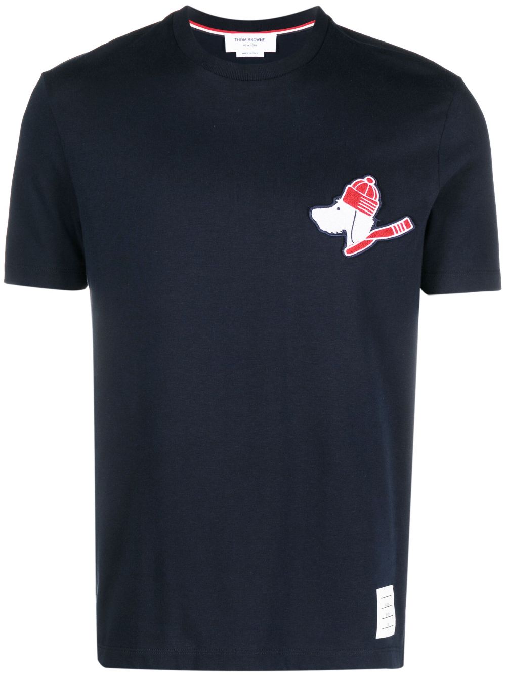 Hector-patch short-sleeve T-shirt - Blue