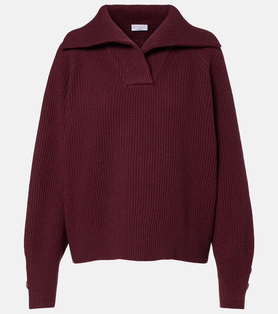 Wool, cashmere, and silk sweater