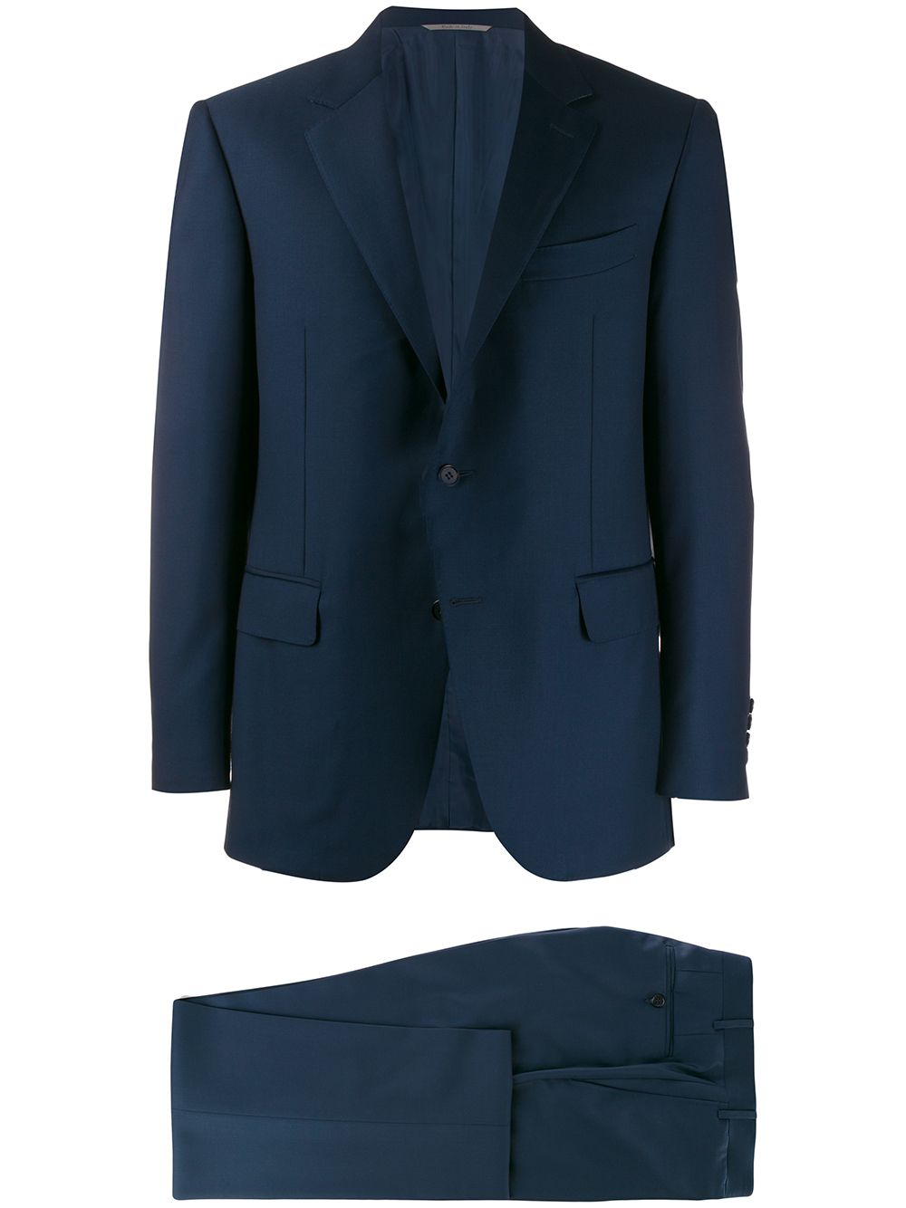 Single-breasted two-piece suit - Blue
