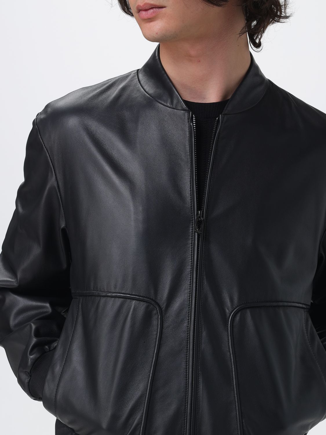 Jacket Men color Black