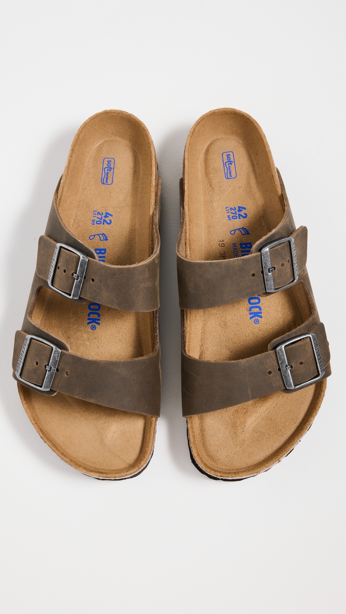 Arizona Soft Footbed Sandals Faded Khaki