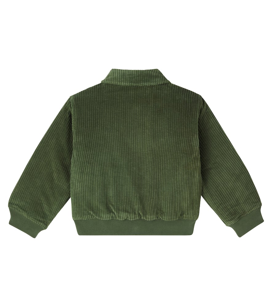 Mikel patch-appliqué corduroy jacket