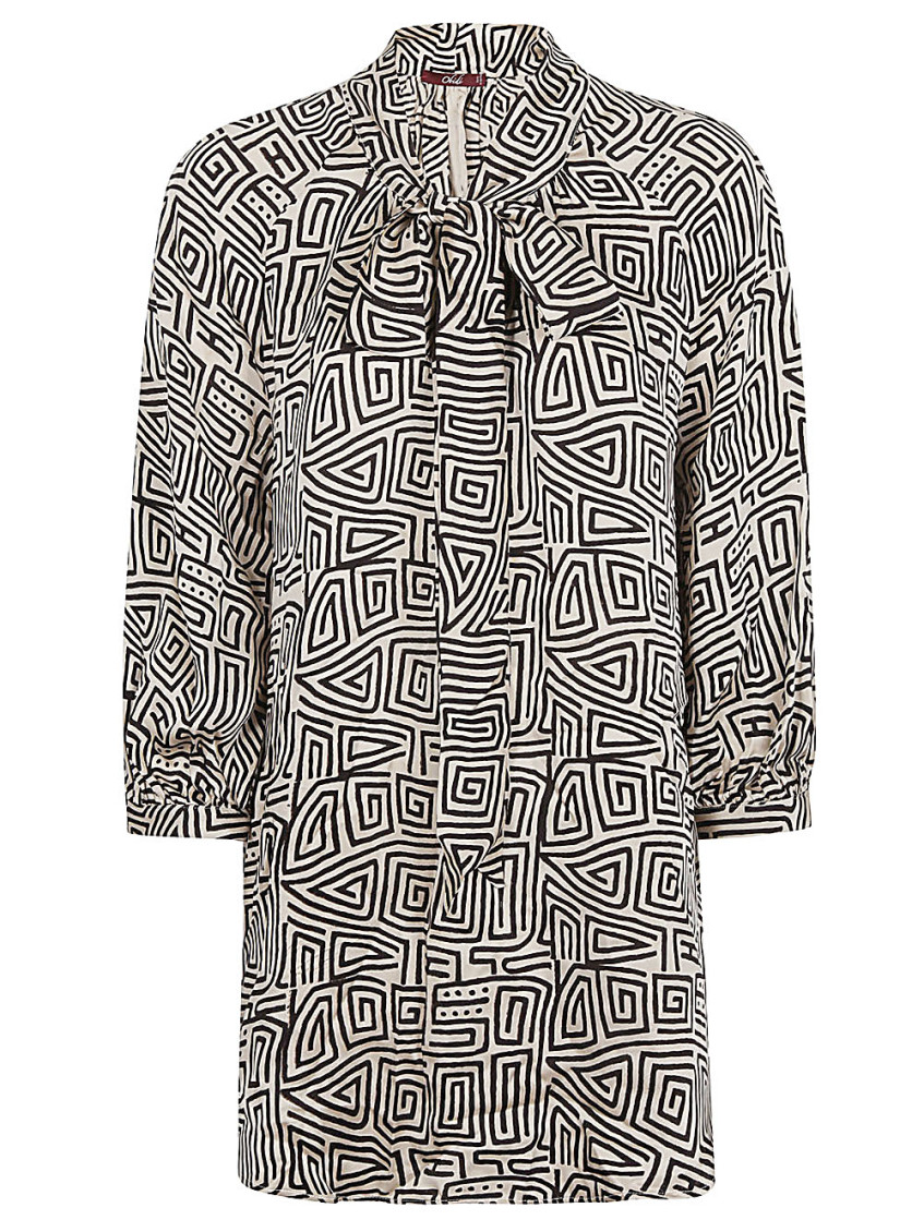 OBIDI- Printed Silk Shirt