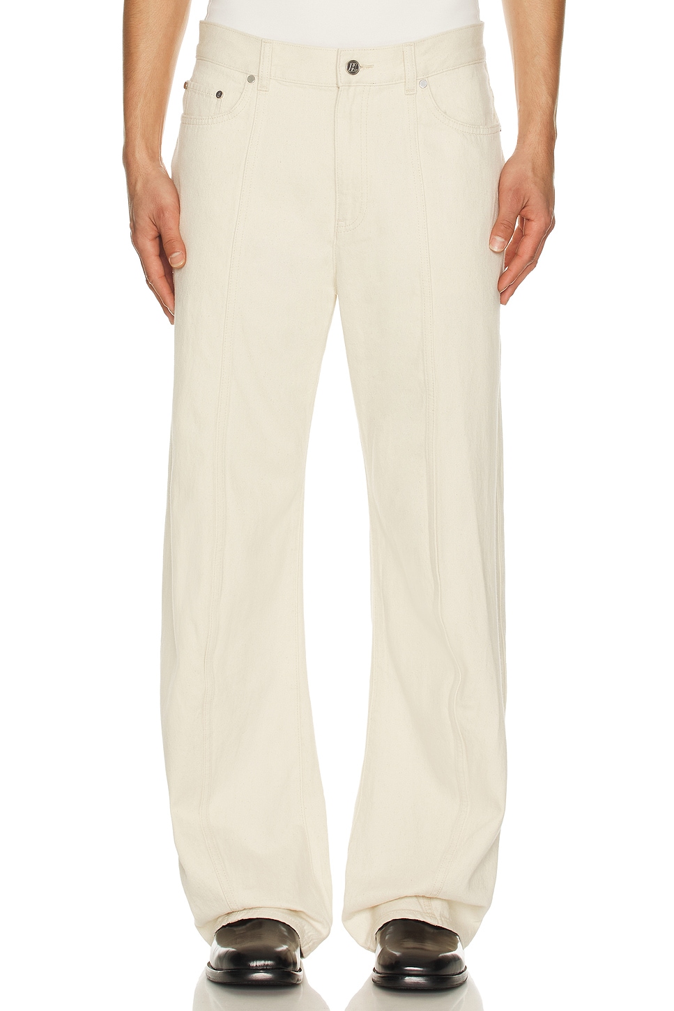 Helmut Lang Ski Jean in Ivory