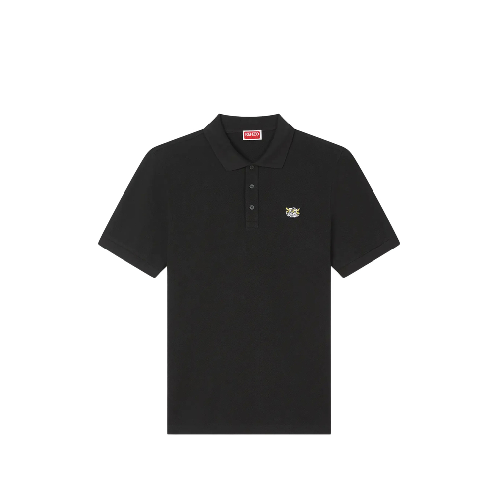 Wild Tiger Cotton Polo Shirt