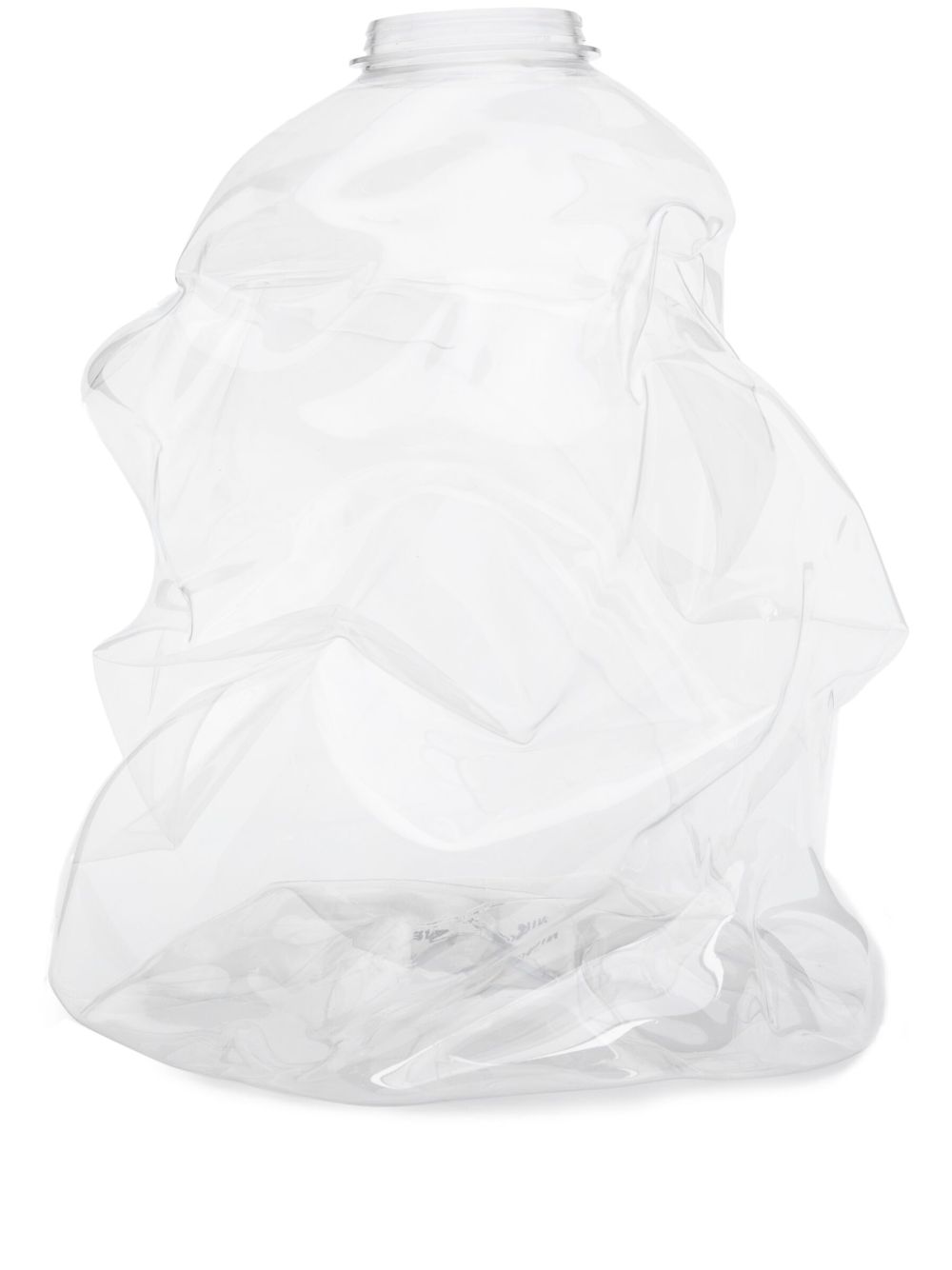 XL Eros Torso transparent vase - White