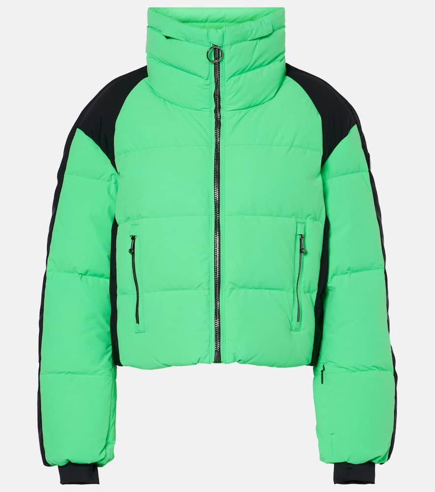 Fusalp Navy paneled ski jacket