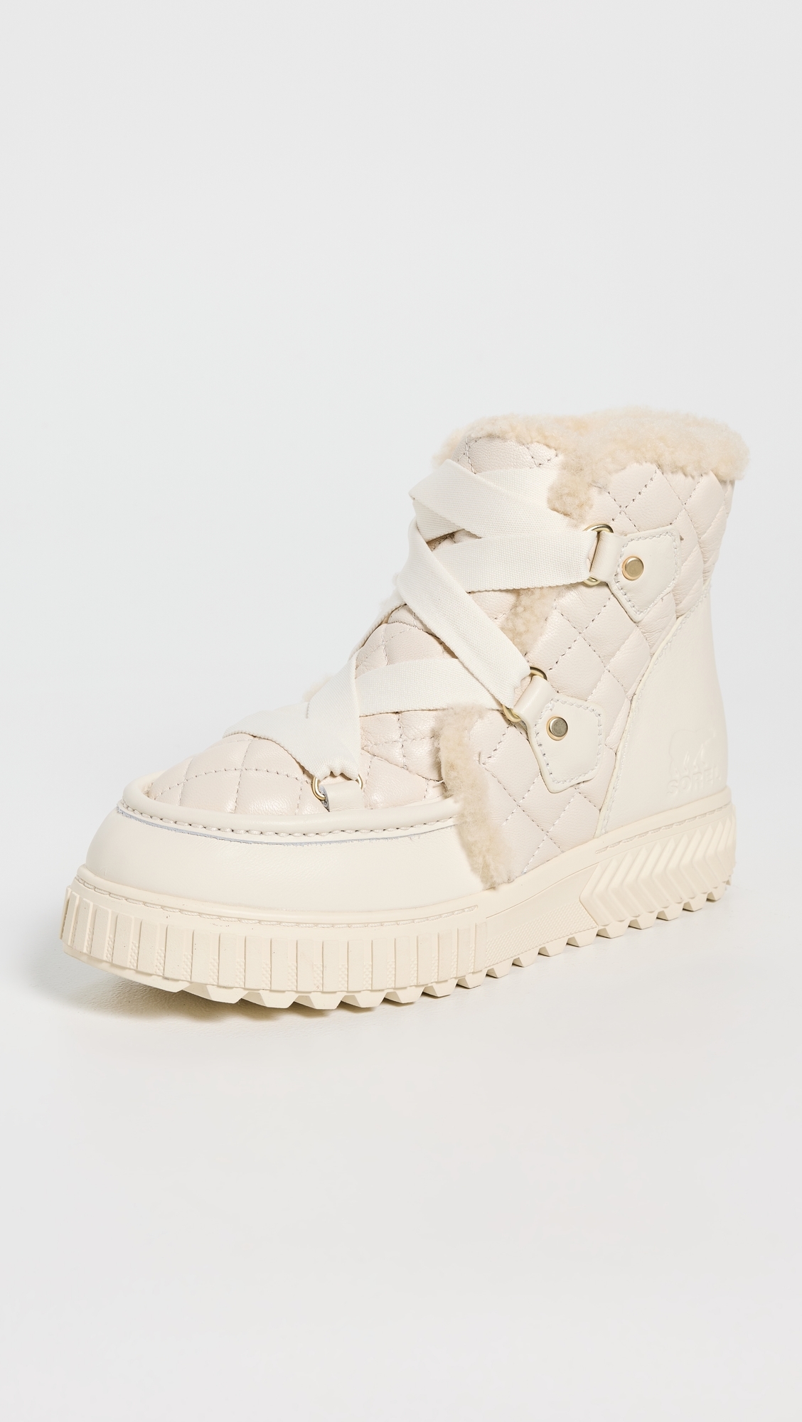 Ona Ave Alpine Lux Boots Chalk/Sea Salt