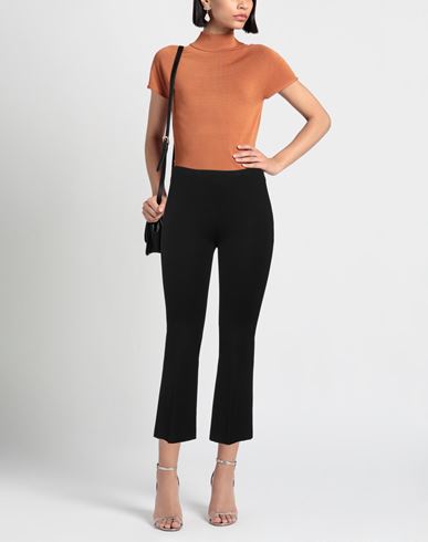 Woman Pants Black Size 4 Viscose, Polyamide, Elastane