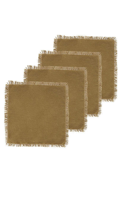 HAWKINS NEW YORK SERVIETTES en Olive