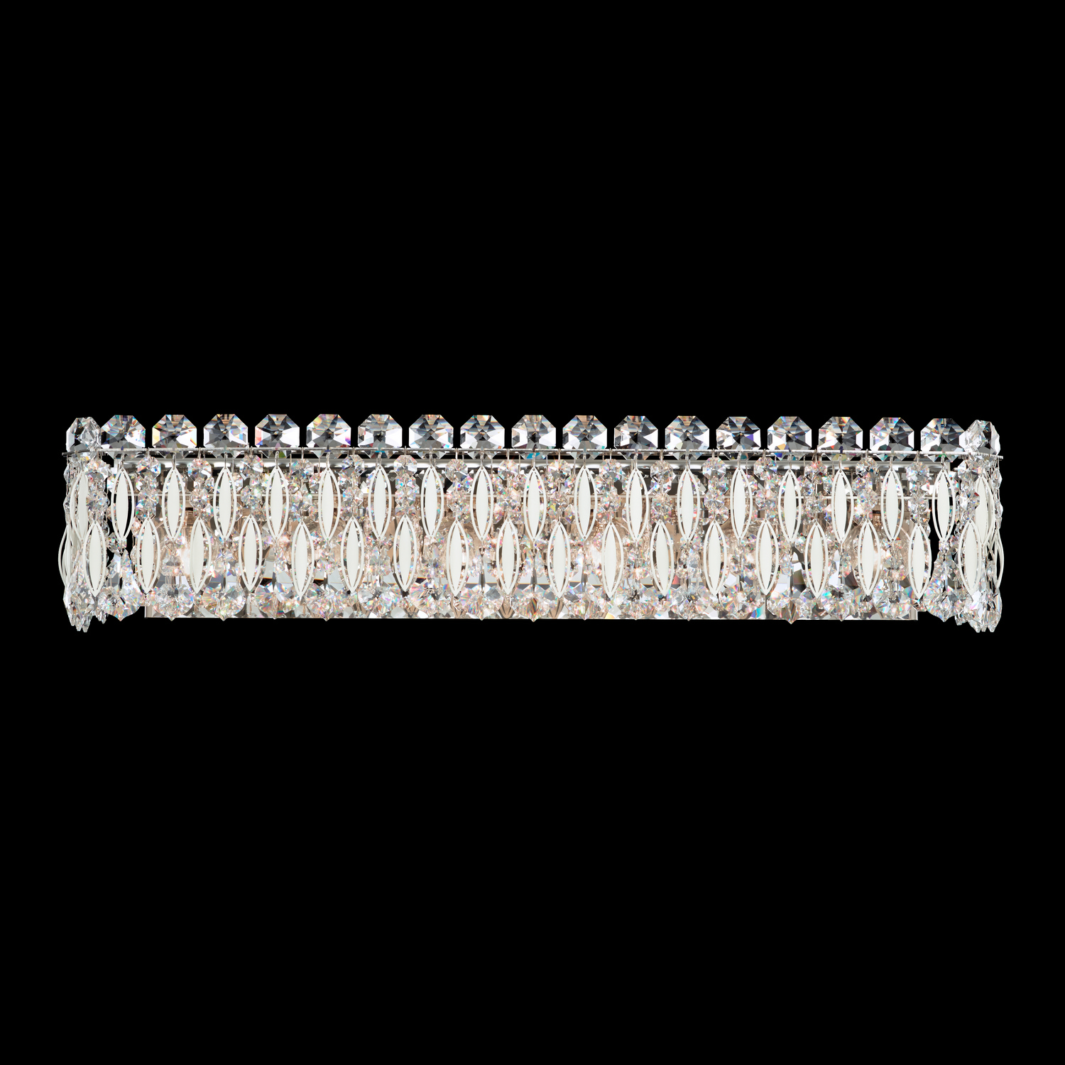 Sarella 6-Light Bathroom Vanity Light in Stainless Stee