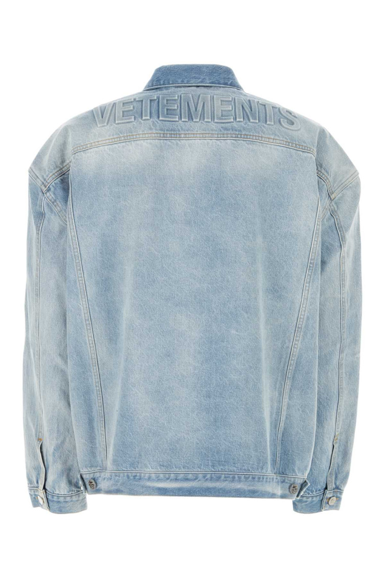 Coat Men color Blue