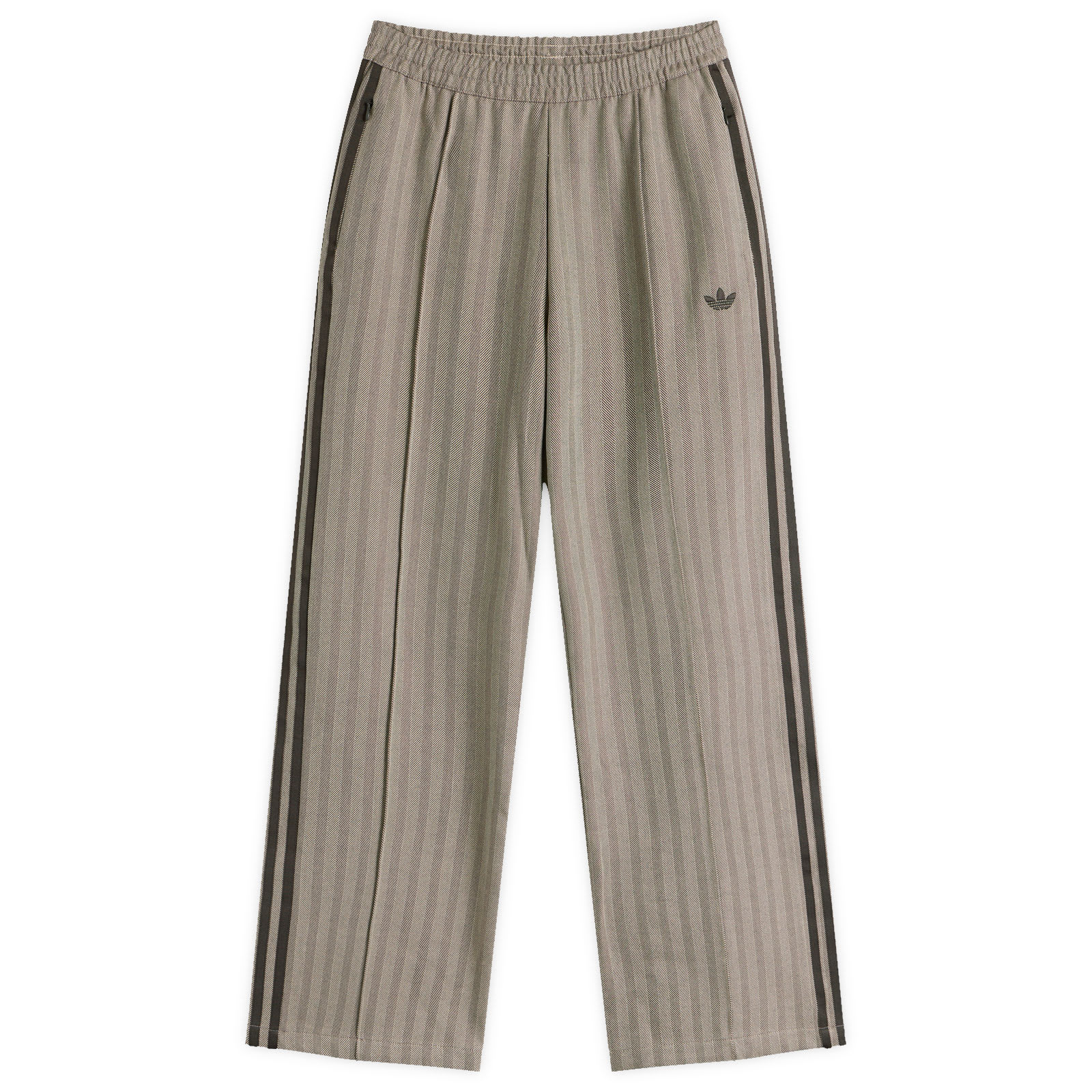 Women's Tweed Track Pant Light Brown