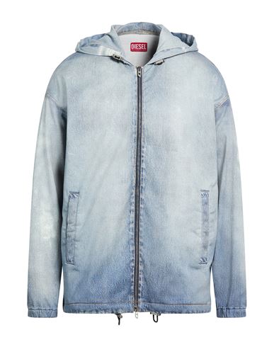 Man Jacket Blue Size S Cotton, Polyester, Elastane