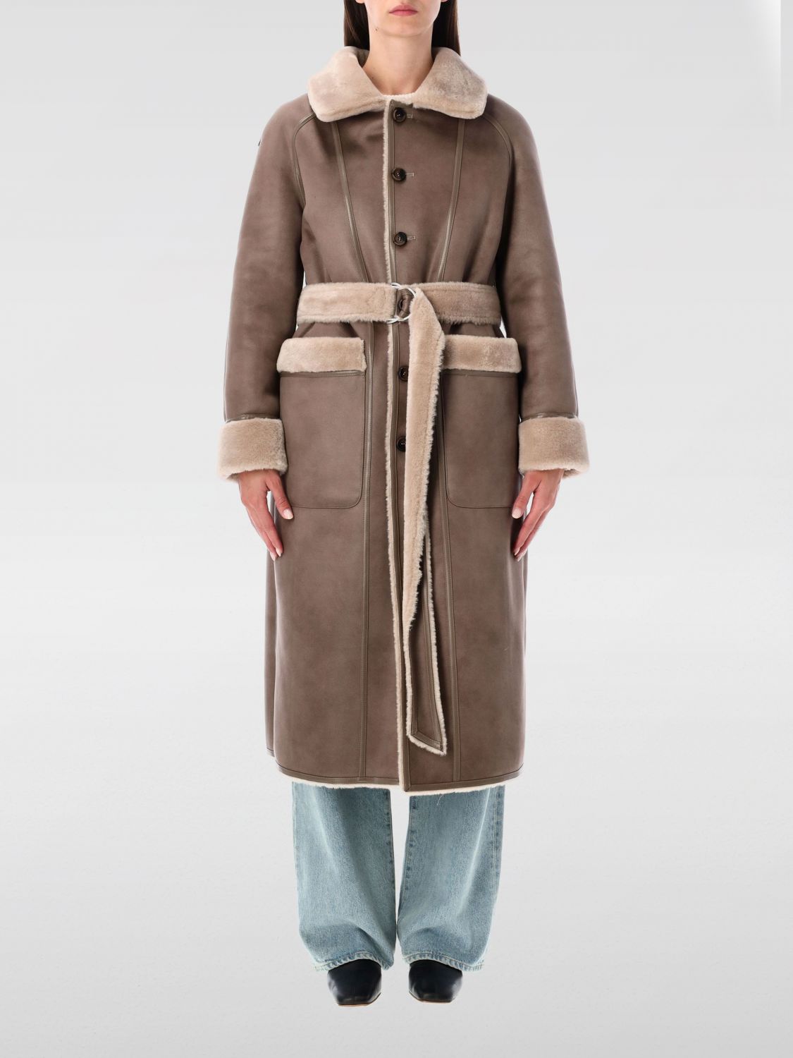 Coat Woman color Beige
